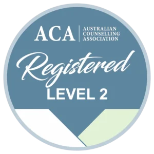 aca-level-2-registered Australian Counselling Association Level 2 Registered Counsellor Badge